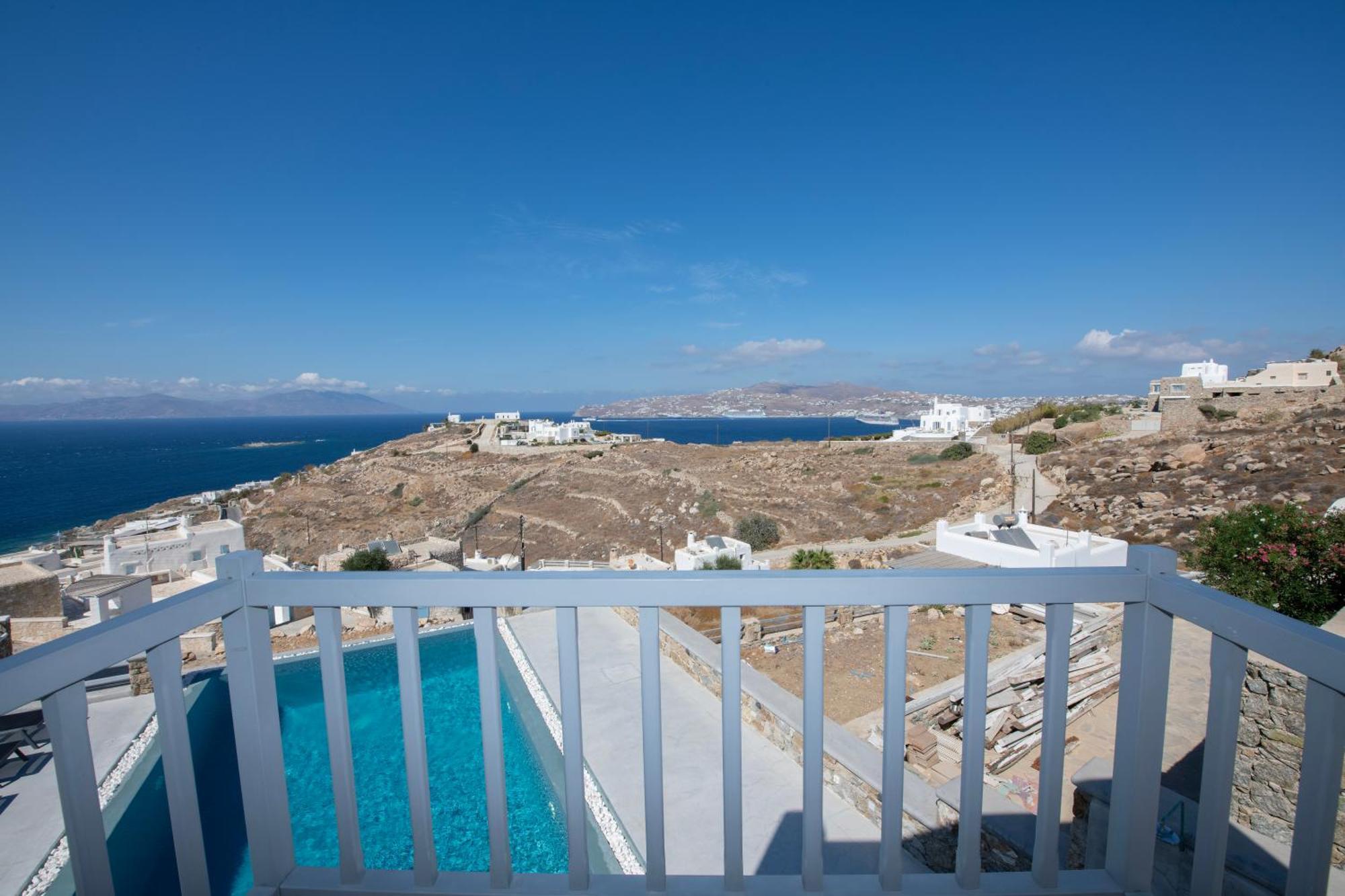 Villa Anema Mykonos - Blue Views Mykonos Villas Mykonos Town Екстер'єр фото