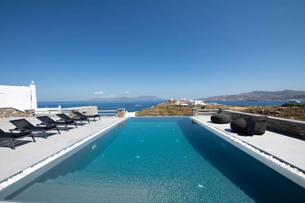 Villa Anema Mykonos - Blue Views Mykonos Villas Mykonos Town Екстер'єр фото