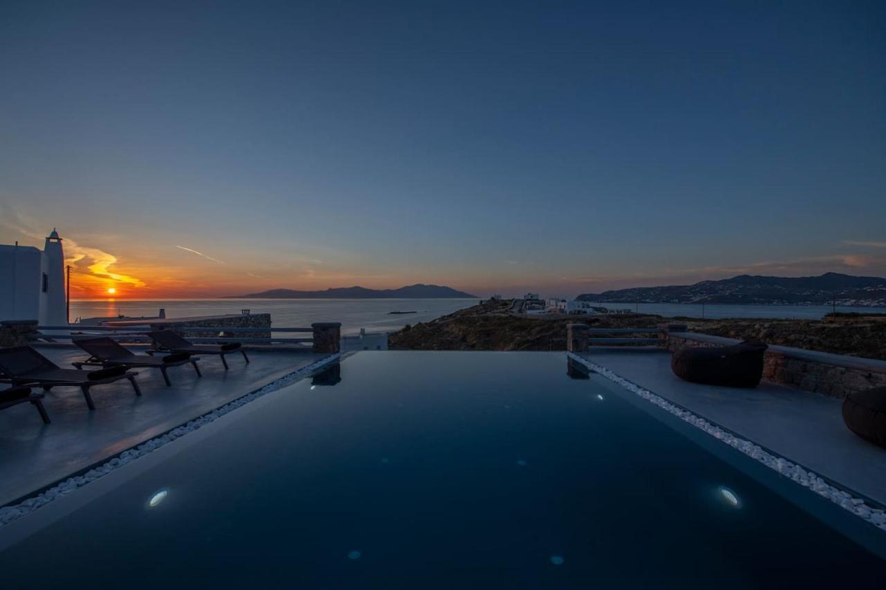 Villa Anema Mykonos - Blue Views Mykonos Villas Mykonos Town Екстер'єр фото