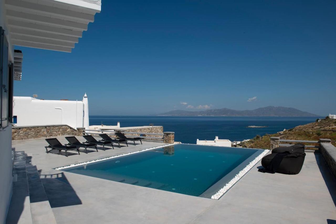Villa Anema Mykonos - Blue Views Mykonos Villas Mykonos Town Екстер'єр фото