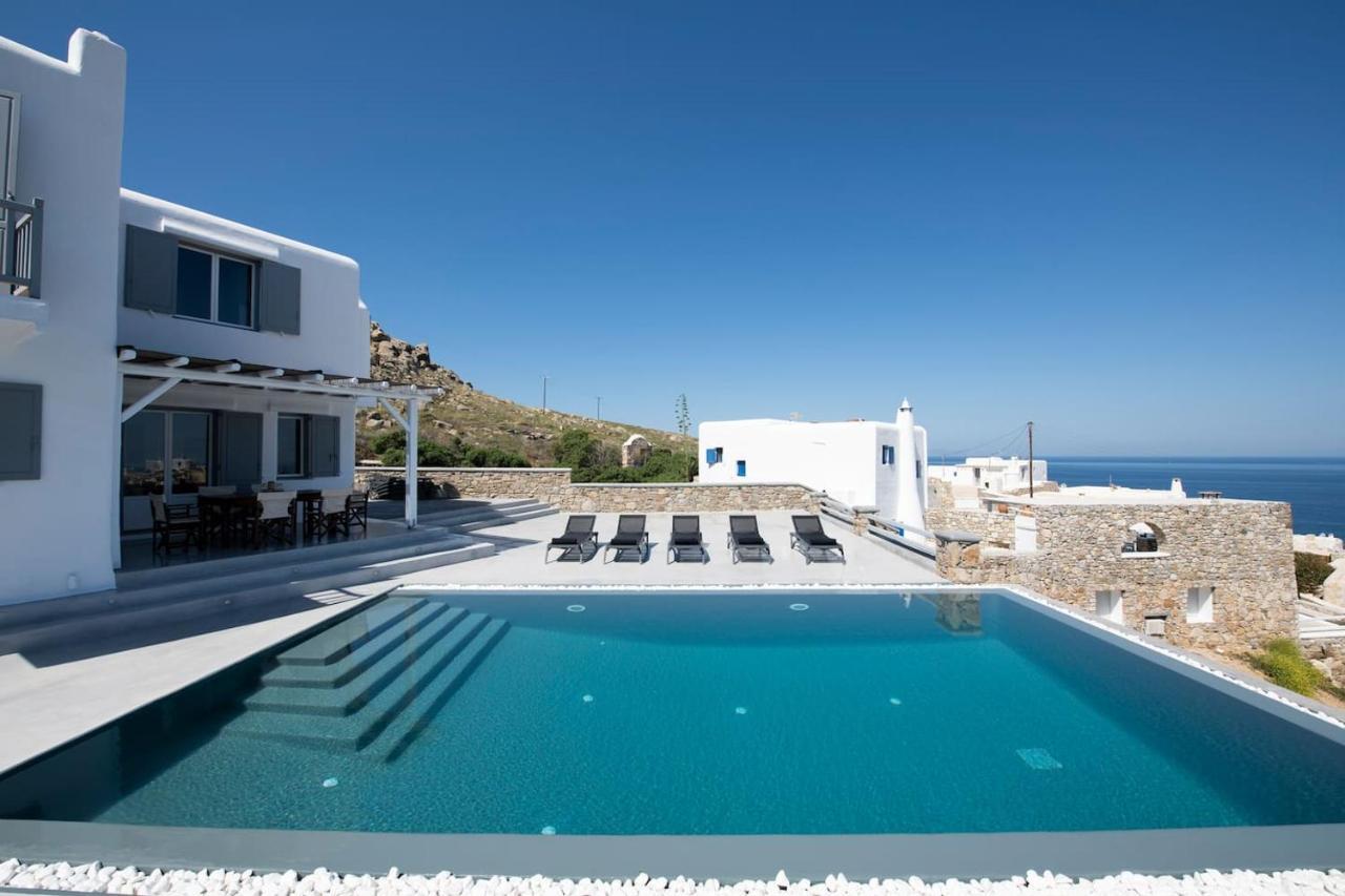 Villa Anema Mykonos - Blue Views Mykonos Villas Mykonos Town Екстер'єр фото