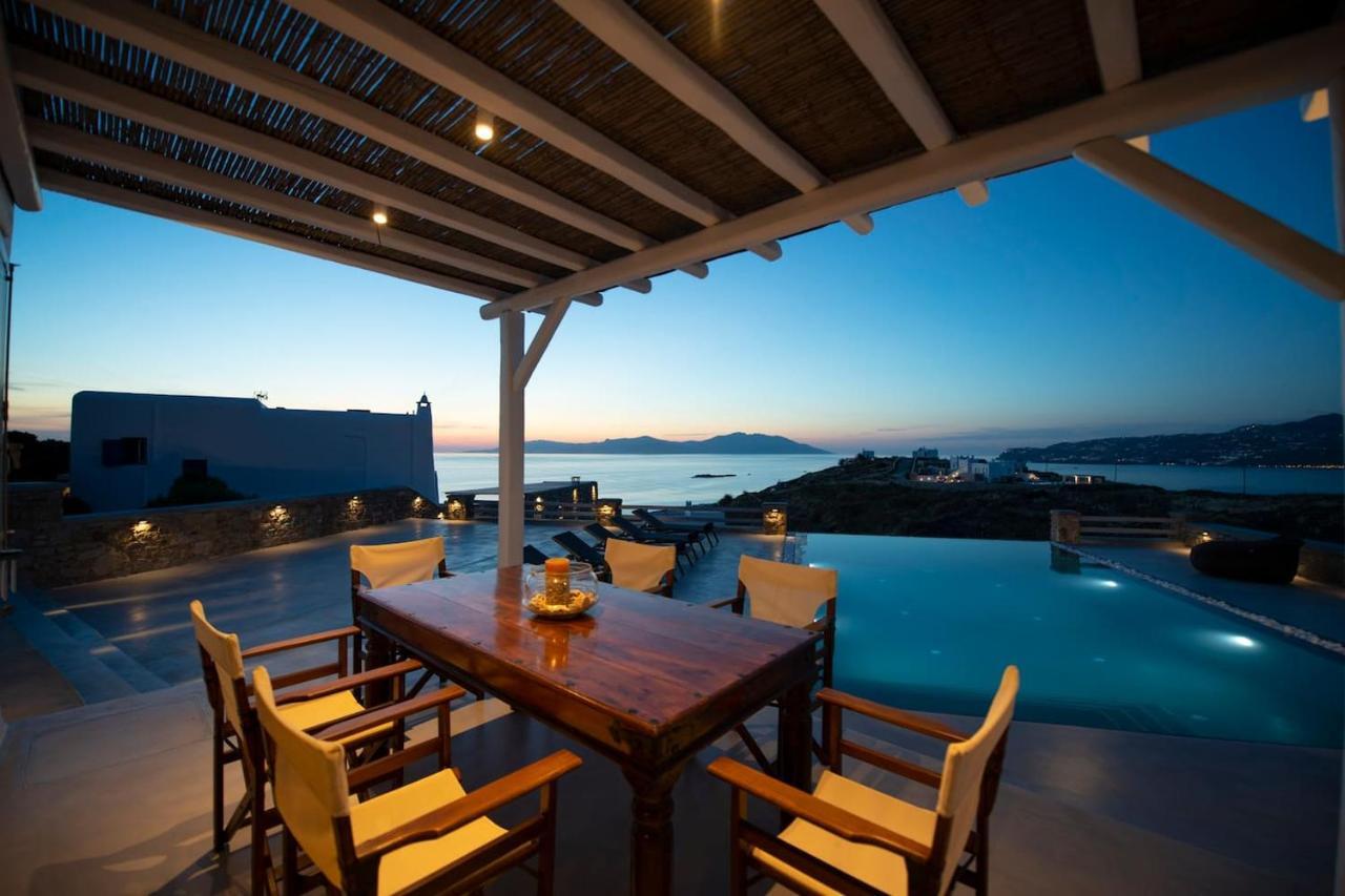 Villa Anema Mykonos - Blue Views Mykonos Villas Mykonos Town Екстер'єр фото