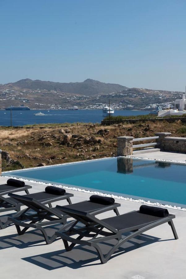 Villa Anema Mykonos - Blue Views Mykonos Villas Mykonos Town Екстер'єр фото